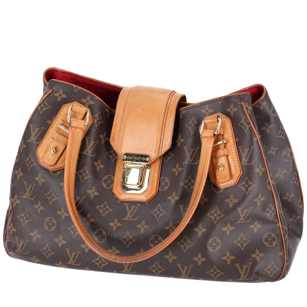Louis Vuitton Monogram Brown Shoulder Tote Handbag - Picture 7 of 16